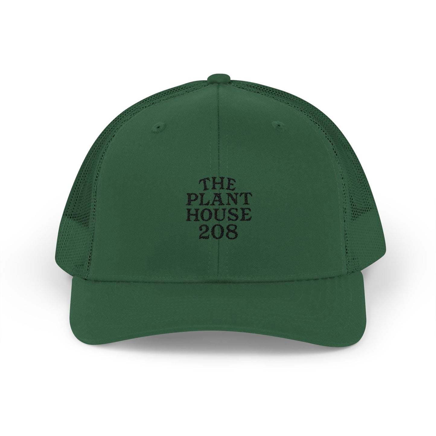 The Plant House 208 Snapback Trucker Cap, Supportive Gift, Mental Health Awareness Hat, Casual Style, Positive Vibes, Recovery Journey