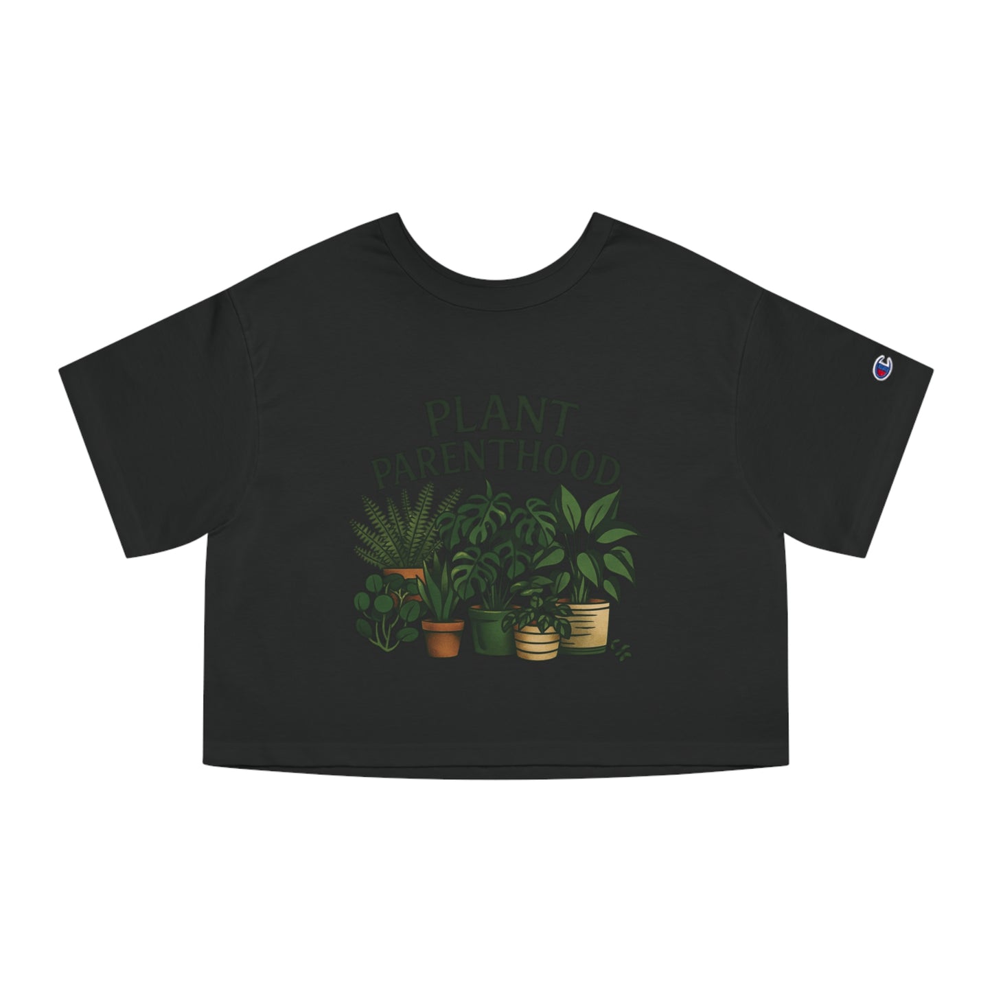 Olant Parenthood 2 The Plant House 208 Cropped T-Shirt