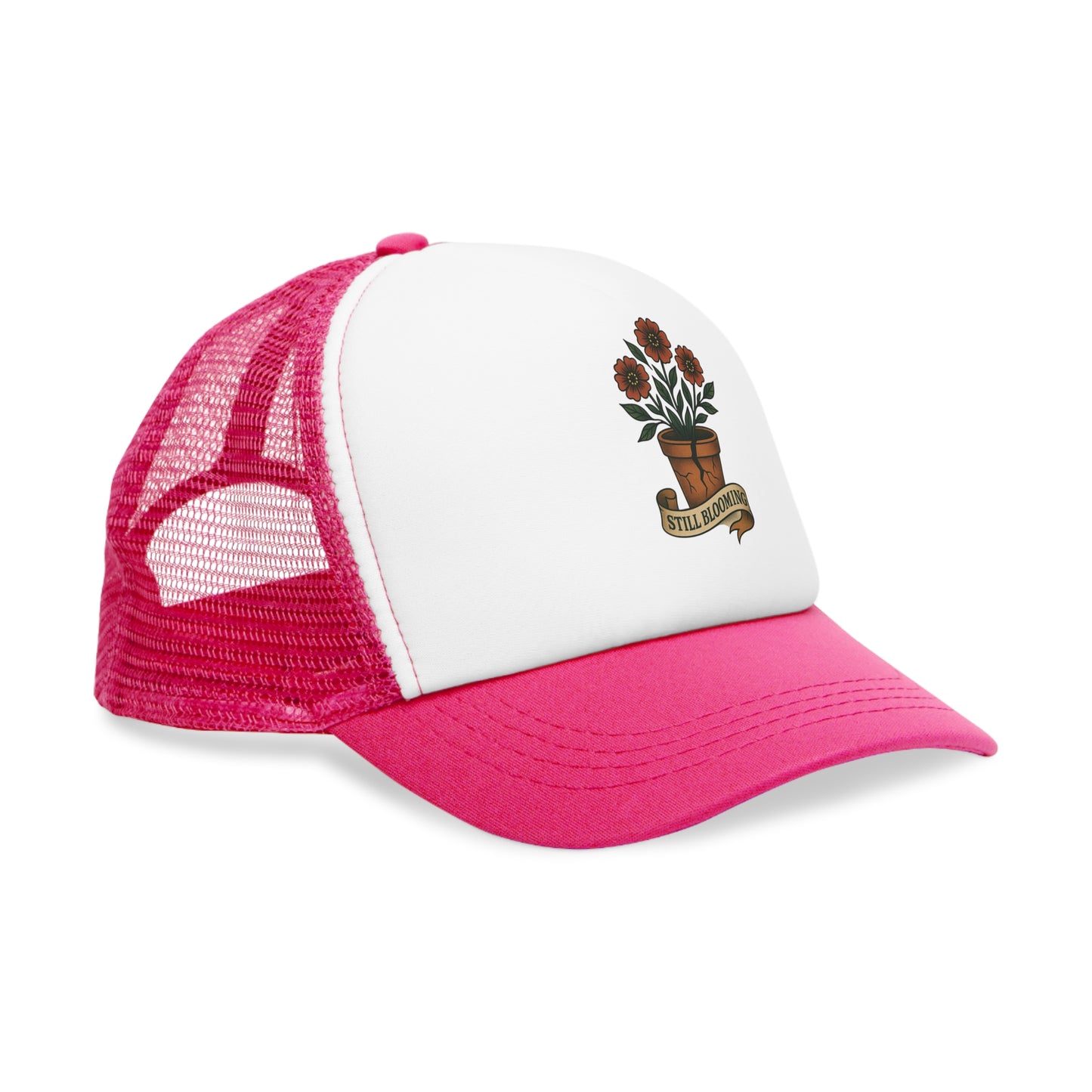 Still Blooming Mesh Cap