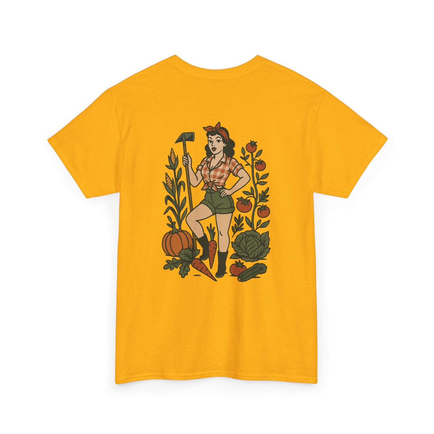 The Plant House 208 Pinup 2 Gardener Unisex Heavy Cotton Tee