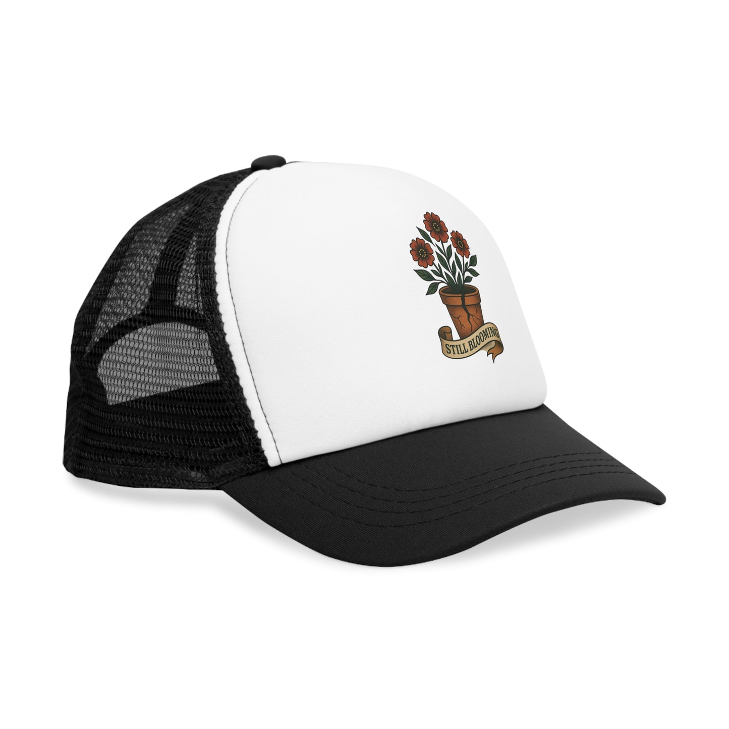 Still Blooming Mesh Cap