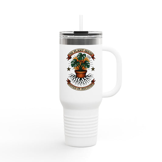 The Plant House 208 “Rooted in Recovery” Insulated Travel Mug