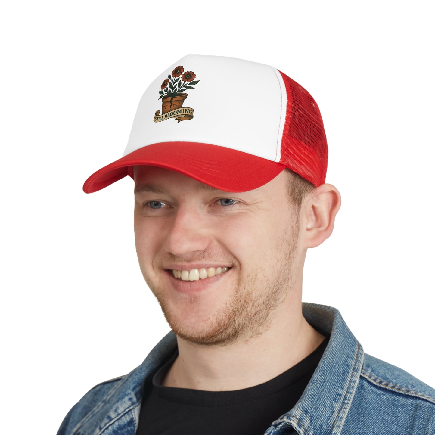 Still Blooming Mesh Cap