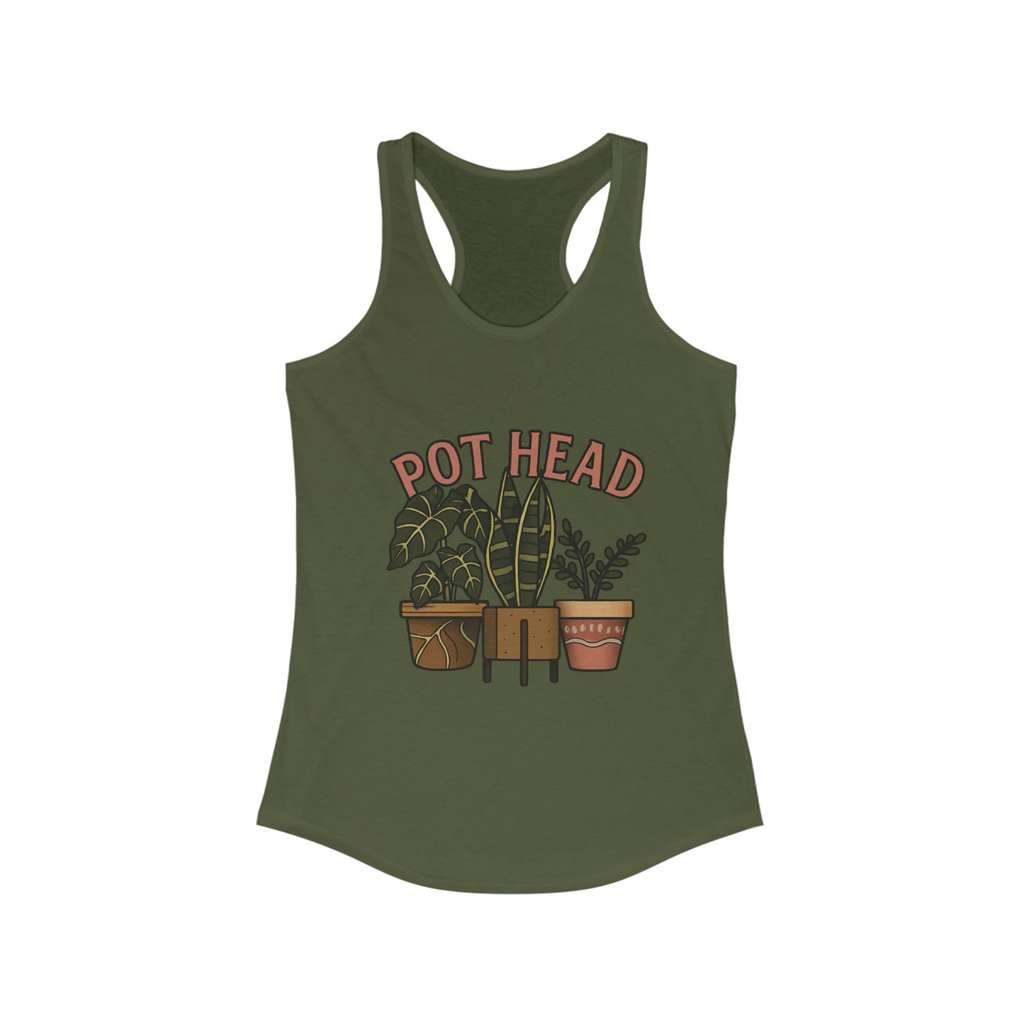Pothead Racerback Tank Top