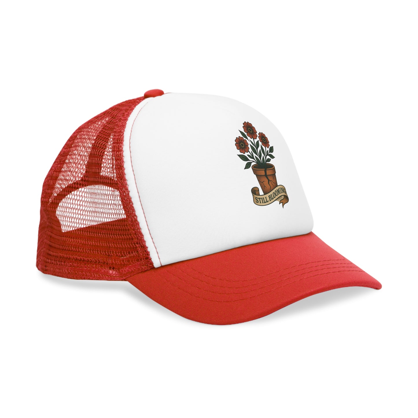 Still Blooming Mesh Cap