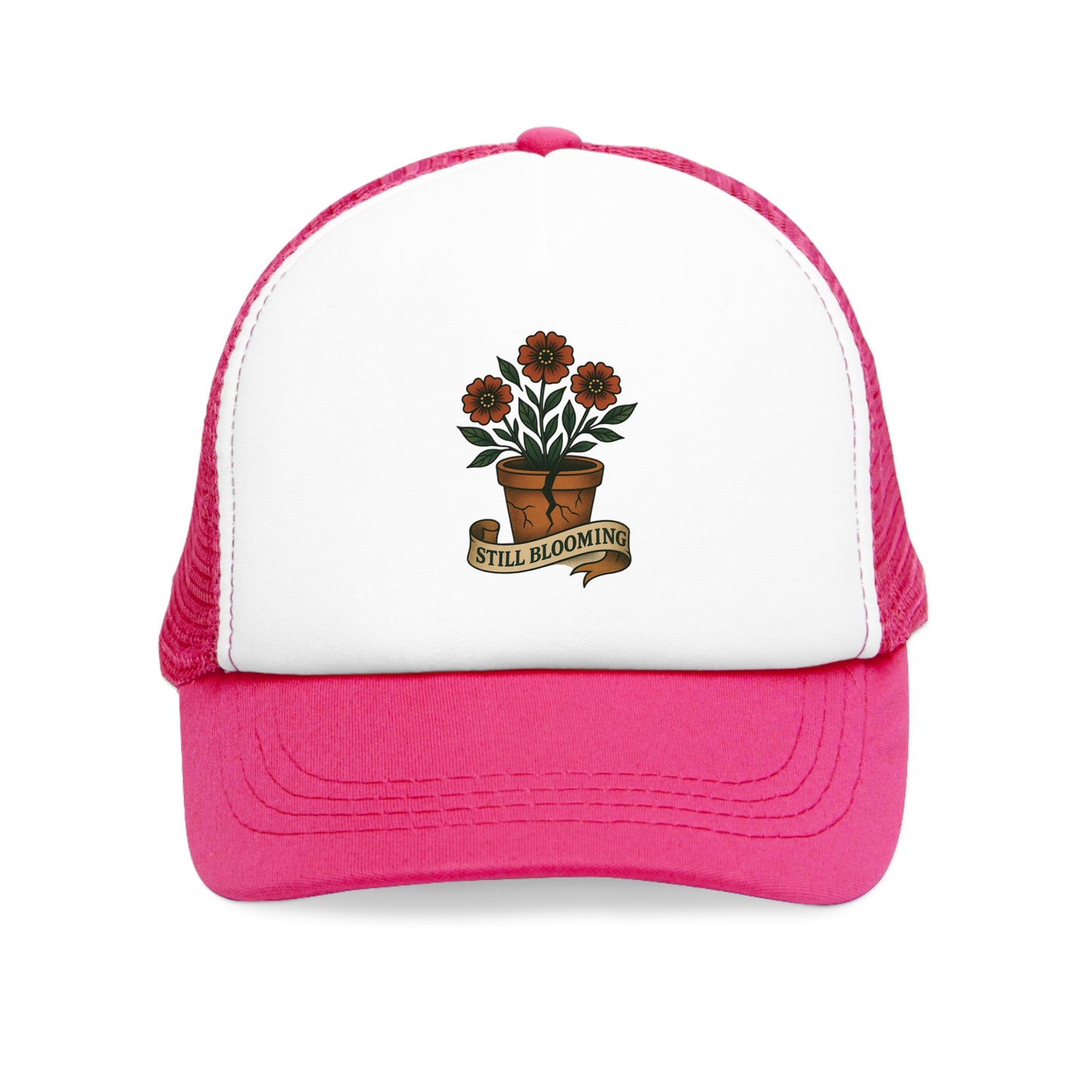Still Blooming Mesh Cap