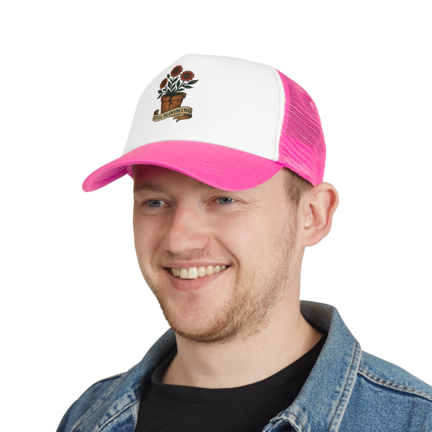 Still Blooming Mesh Cap