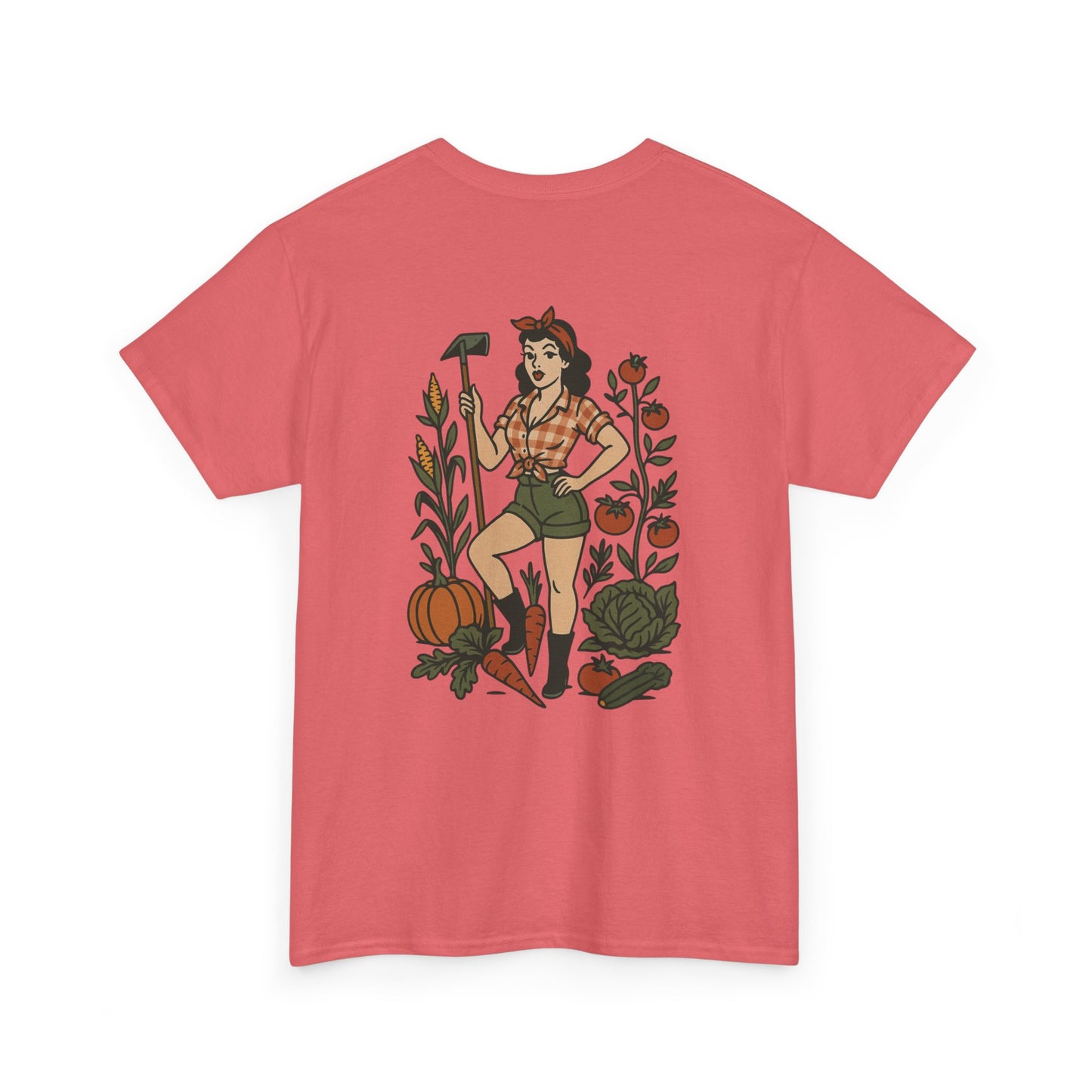 The Plant House 208 Pinup 2 Gardener Unisex Heavy Cotton Tee
