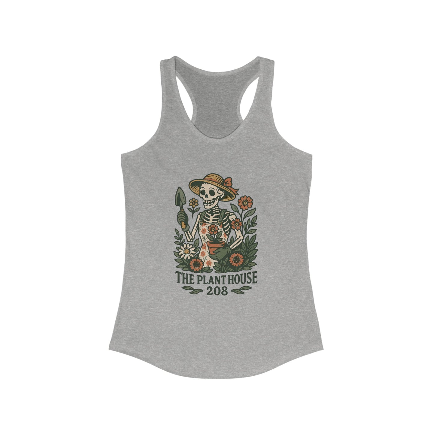 Gardener #2 Racerback Tank Top, Women's Fitness Top, Wellness Apparel, Motivational Workout Tank, Recovery Awareness Clothing