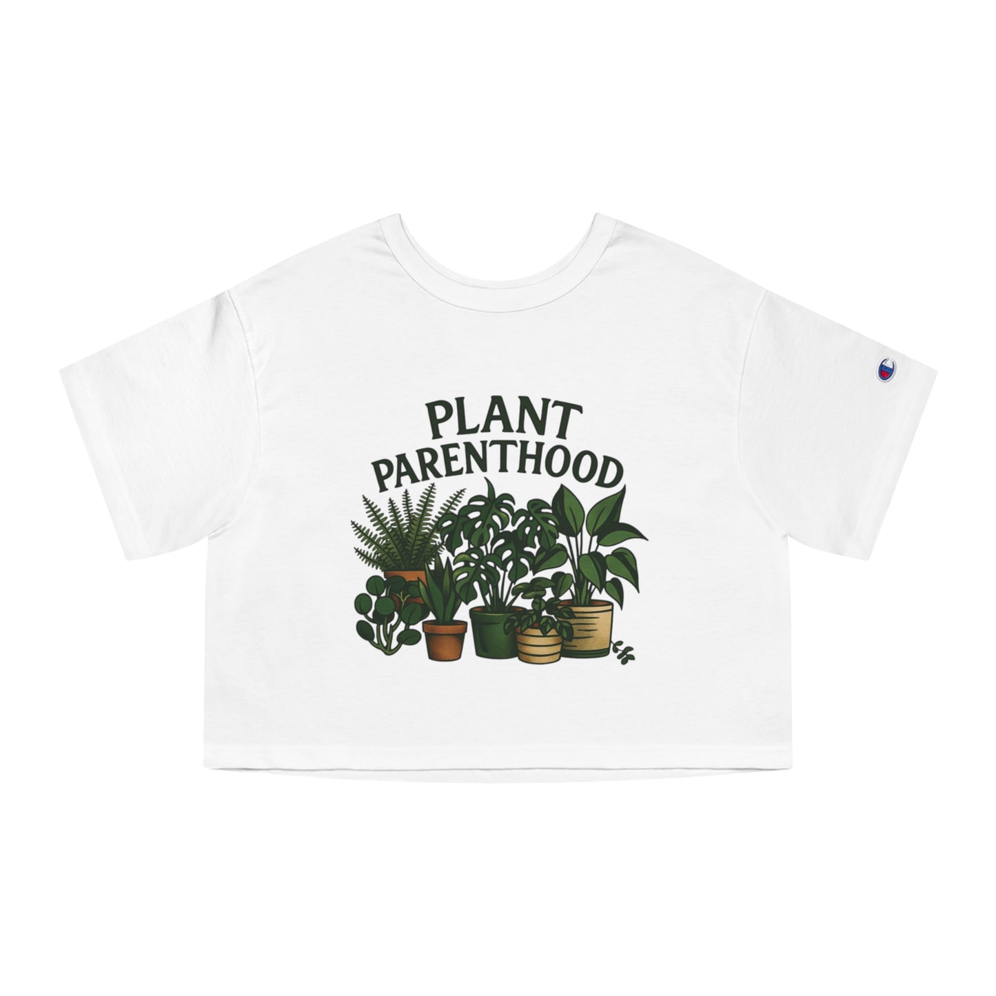 Olant Parenthood 2 The Plant House 208 Cropped T-Shirt