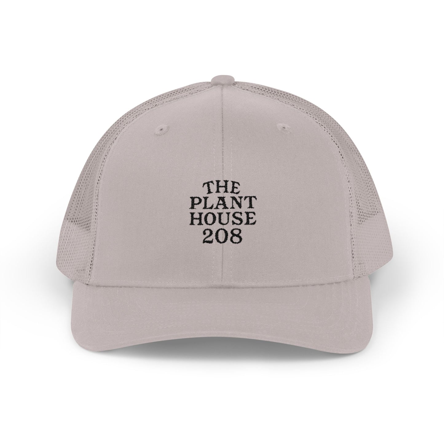 The Plant House 208 Snapback Trucker Cap, Supportive Gift, Mental Health Awareness Hat, Casual Style, Positive Vibes, Recovery Journey