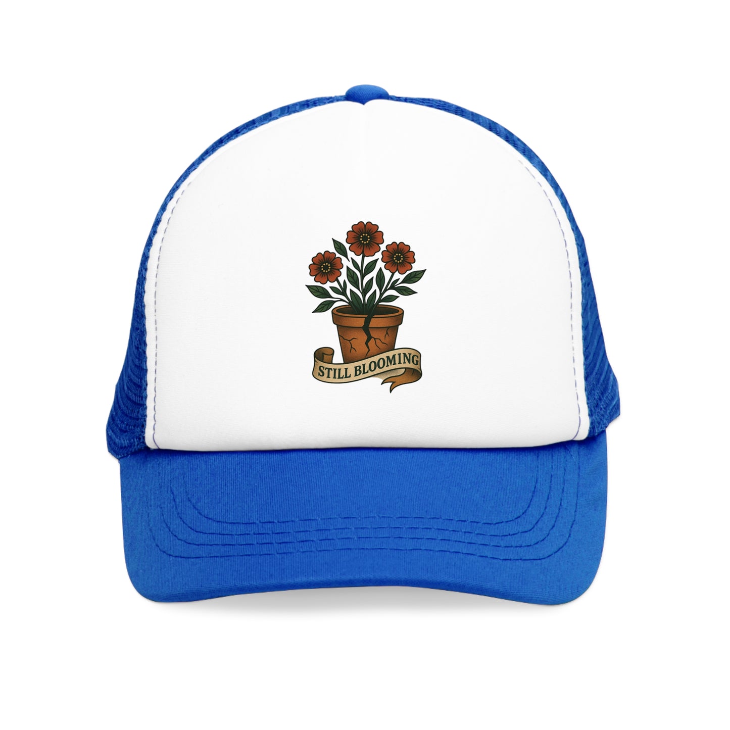 Still Blooming Mesh Cap