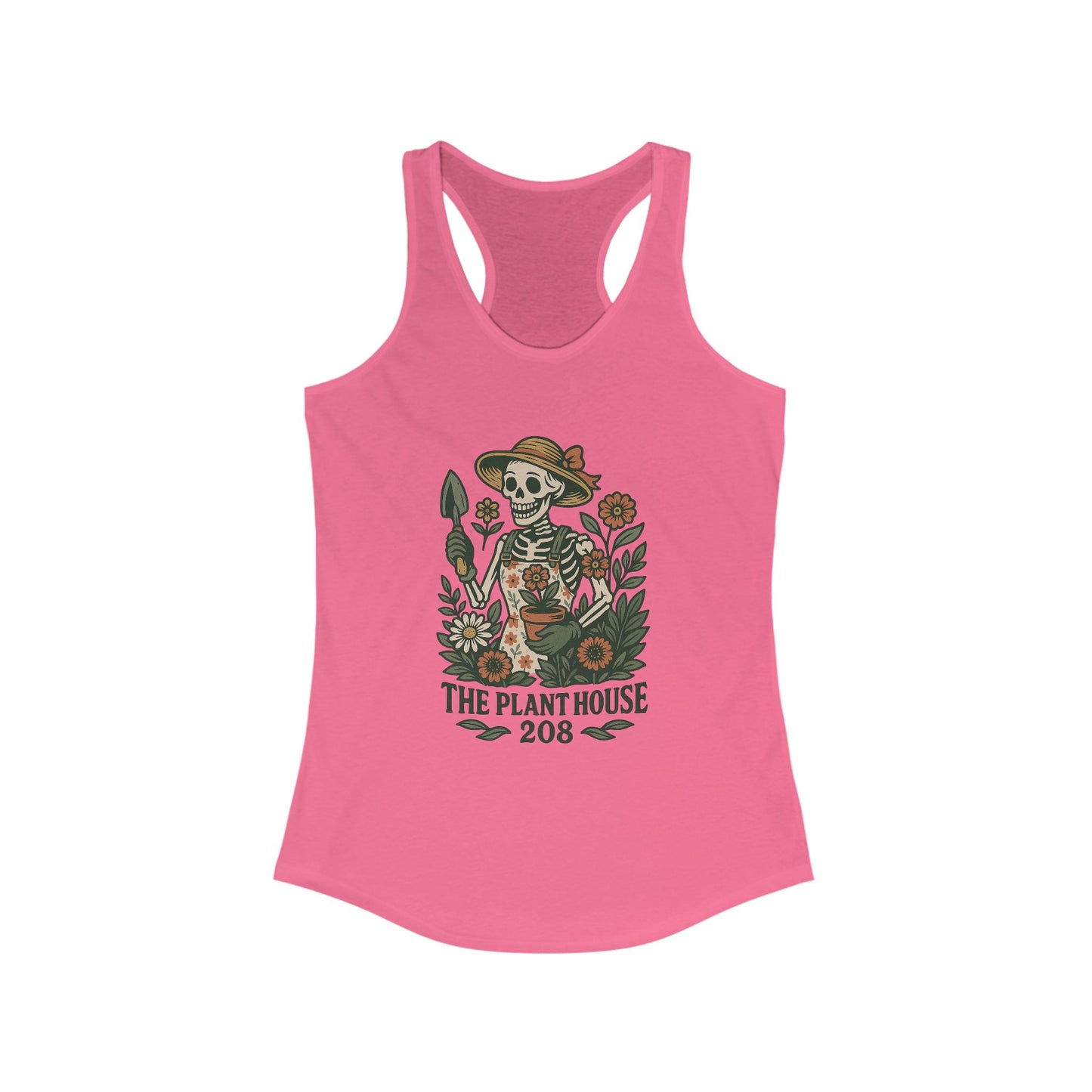 Gardener #2 Racerback Tank Top, Women's Fitness Top, Wellness Apparel, Motivational Workout Tank, Recovery Awareness Clothing