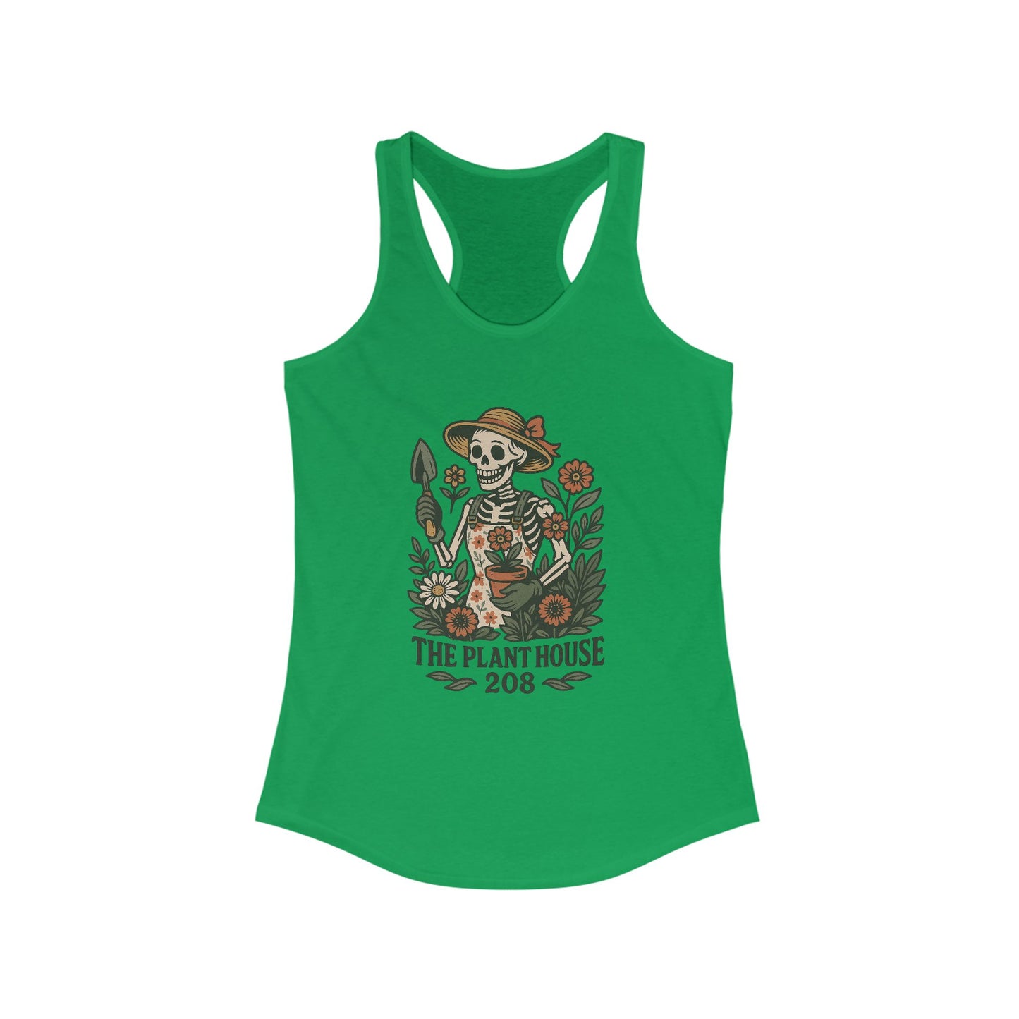 Gardener #2 Racerback Tank Top, Women's Fitness Top, Wellness Apparel, Motivational Workout Tank, Recovery Awareness Clothing