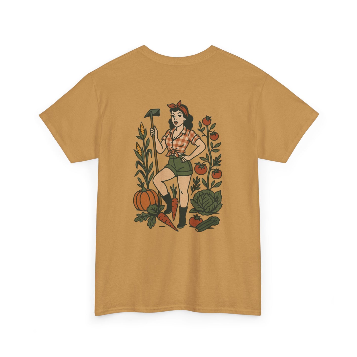 The Plant House 208 Pinup 2 Gardener Unisex Heavy Cotton Tee