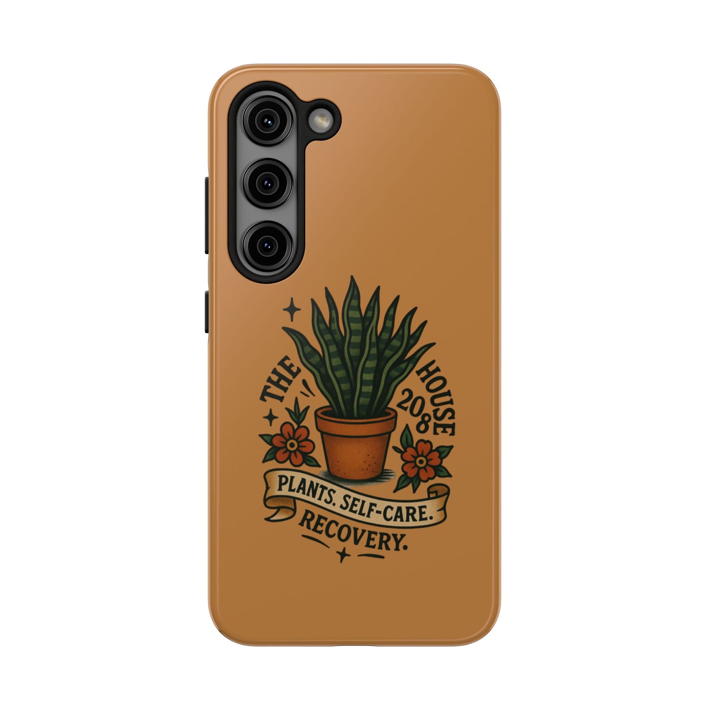 The Plant House 208 “Rooted in Recovery” Tough Phone Case