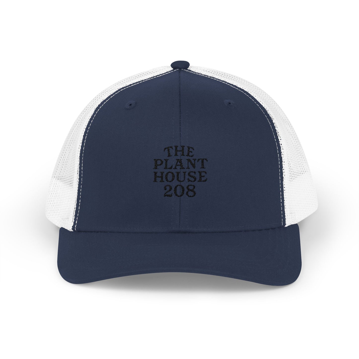 The Plant House 208 Snapback Trucker Cap, Supportive Gift, Mental Health Awareness Hat, Casual Style, Positive Vibes, Recovery Journey