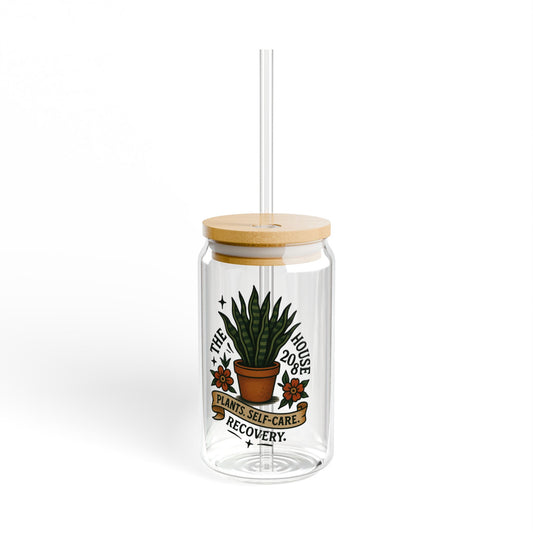 The Plant House 208 “Rooted in Recovery” Sipper Glass