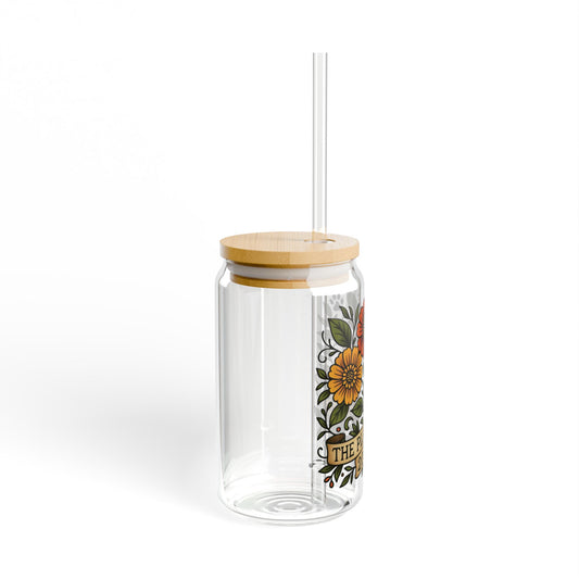 The Plant House 208 Floral Sipper Glass