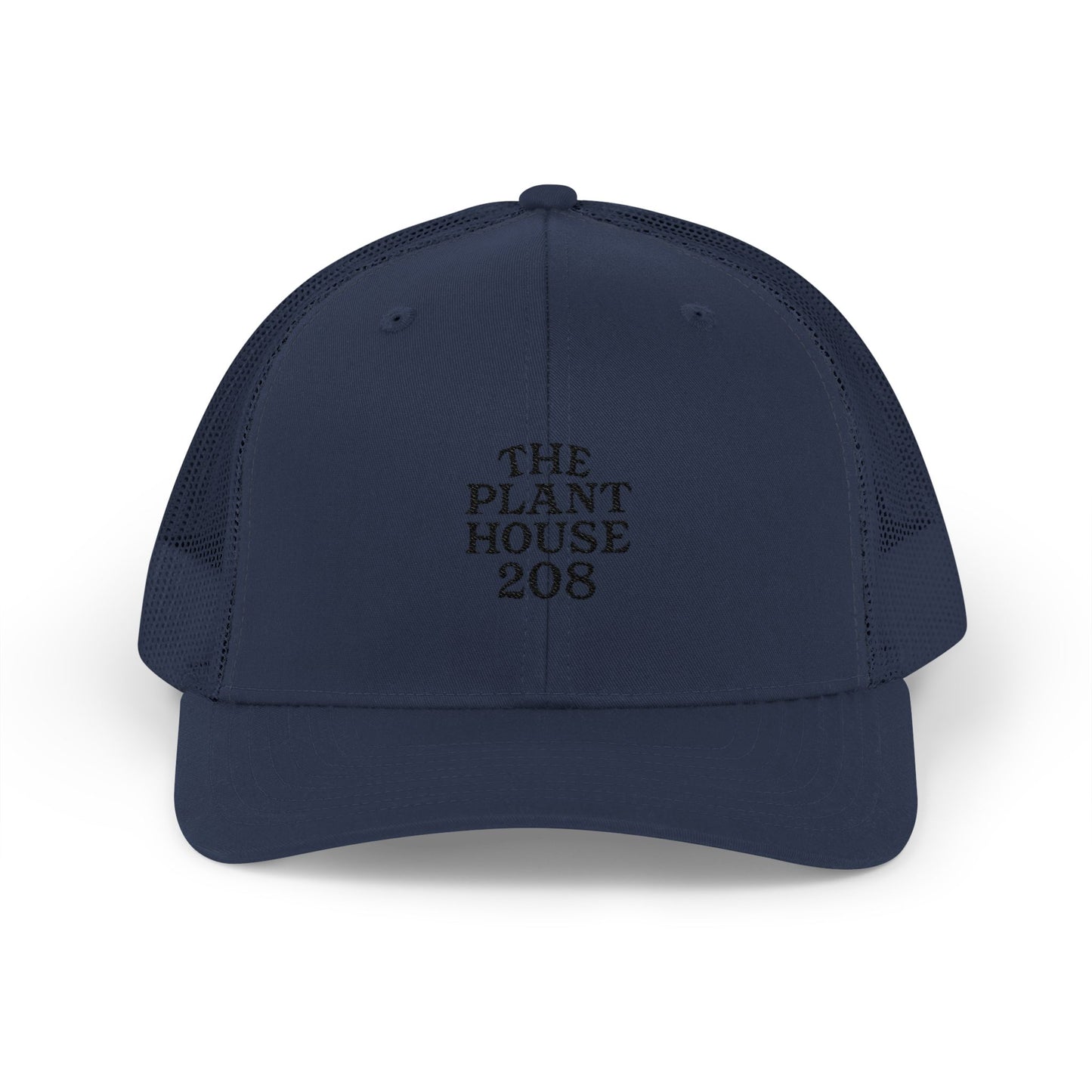 The Plant House 208 Snapback Trucker Cap, Supportive Gift, Mental Health Awareness Hat, Casual Style, Positive Vibes, Recovery Journey