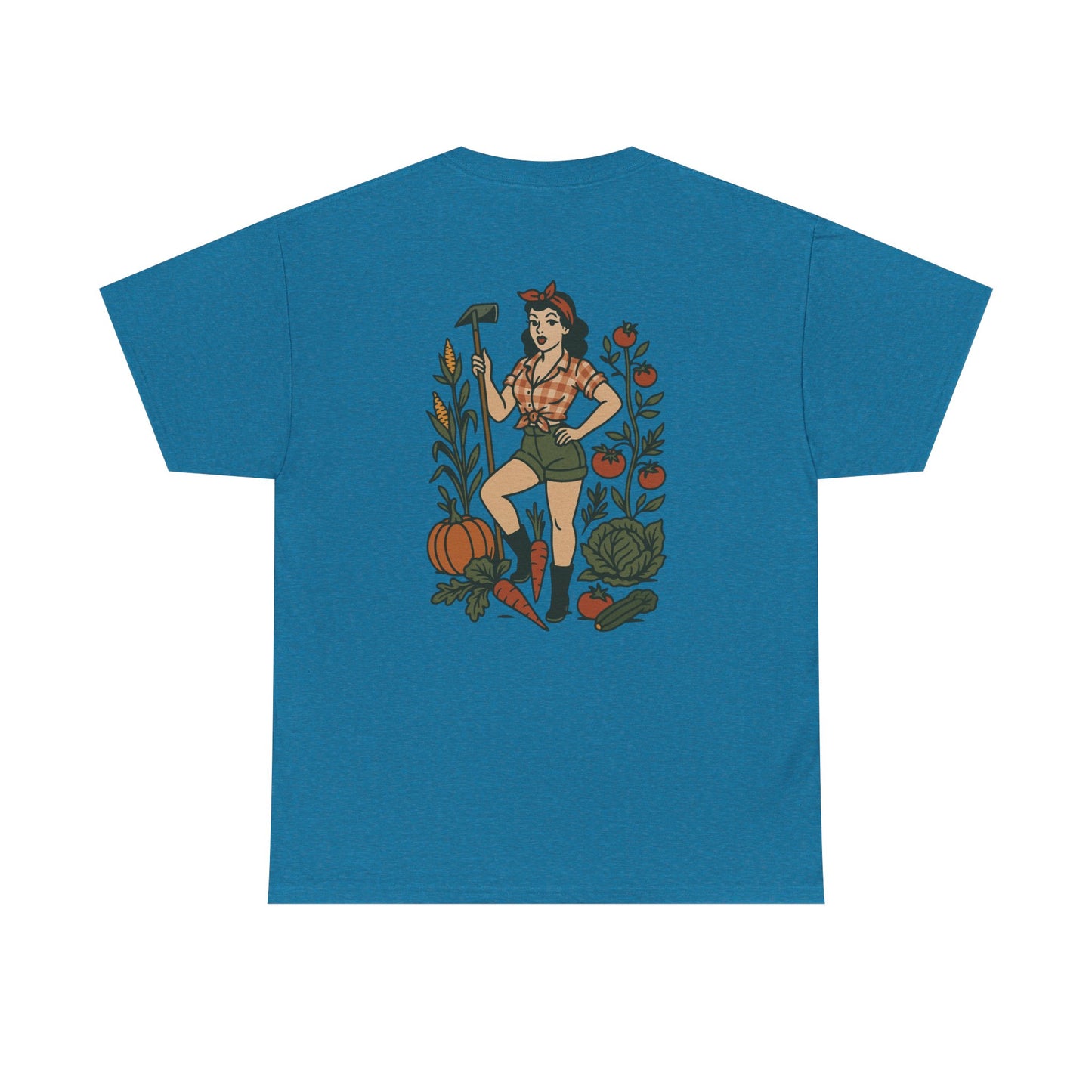 The Plant House 208 Pinup 2 Gardener Unisex Heavy Cotton Tee