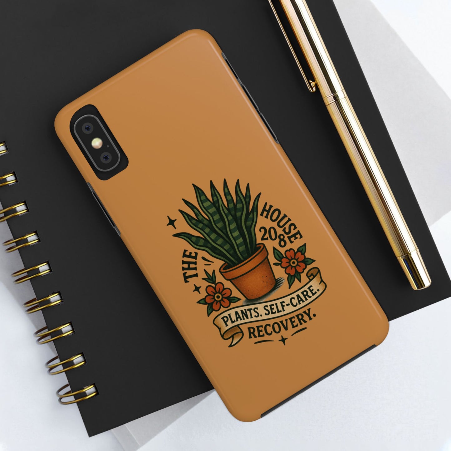 The Plant House 208 “Rooted in Recovery” Tough Phone Case