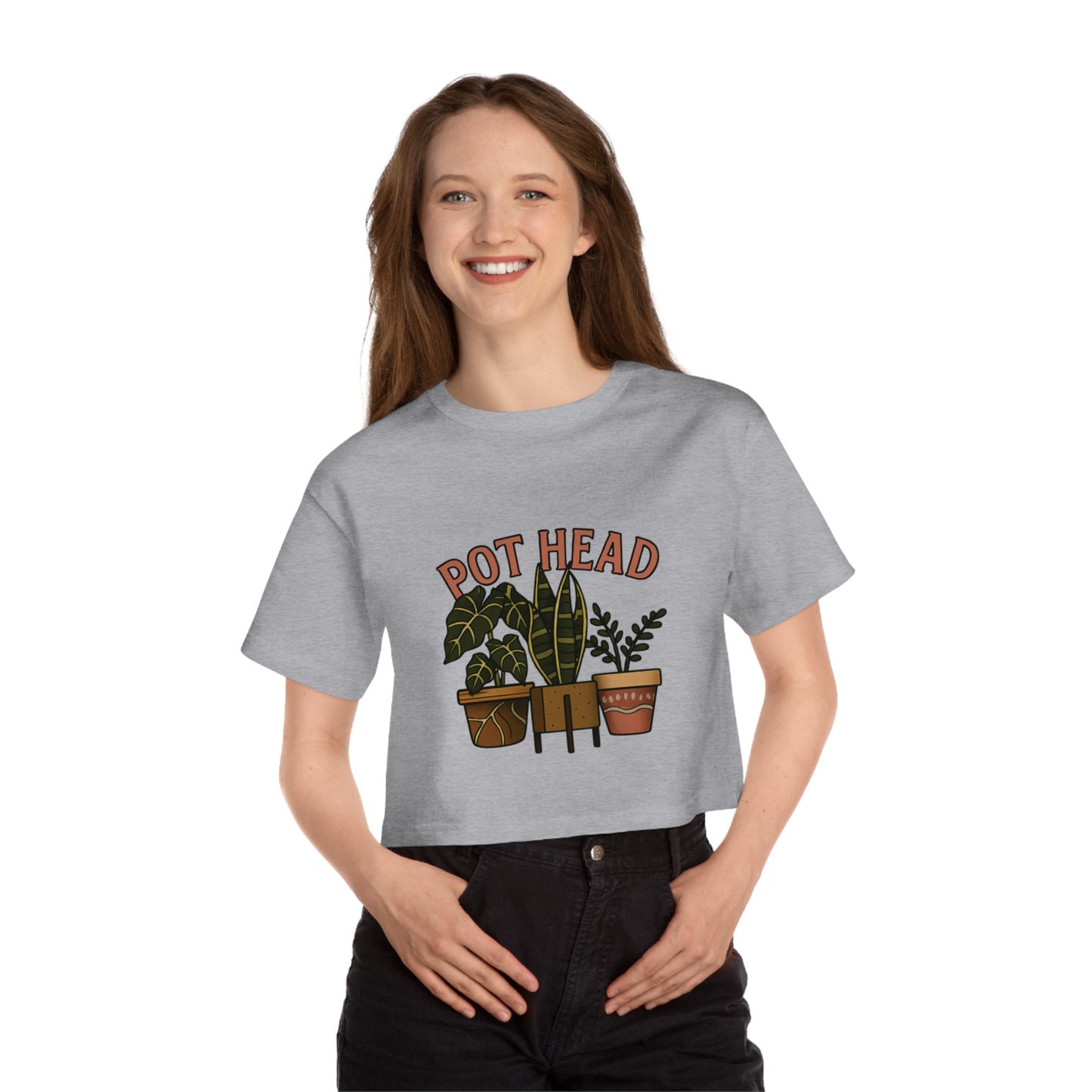 The Plant House 208 Pothead Cropped T-Shirt