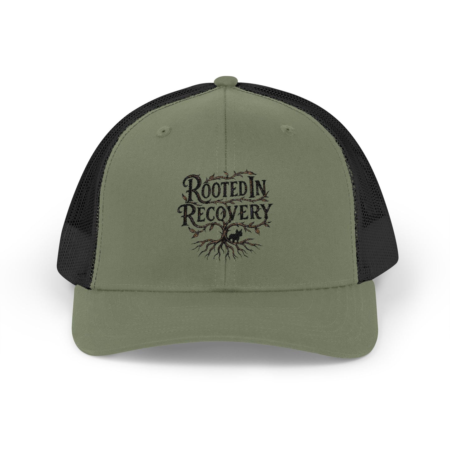 Rooted In Recovery Snapback Trucker Cap