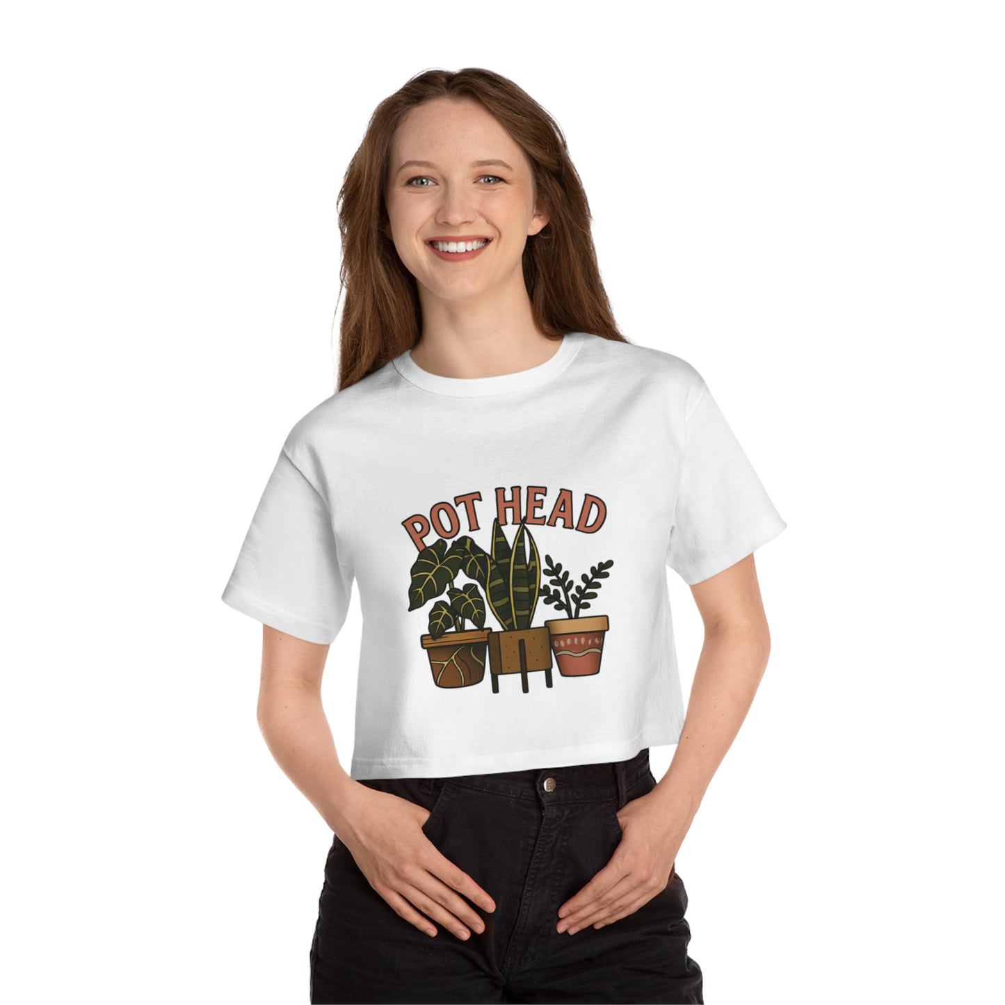 The Plant House 208 Pothead Cropped T-Shirt