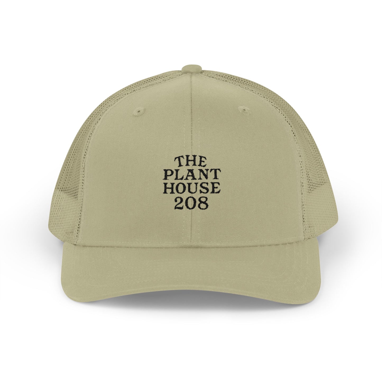 The Plant House 208 Snapback Trucker Cap, Supportive Gift, Mental Health Awareness Hat, Casual Style, Positive Vibes, Recovery Journey