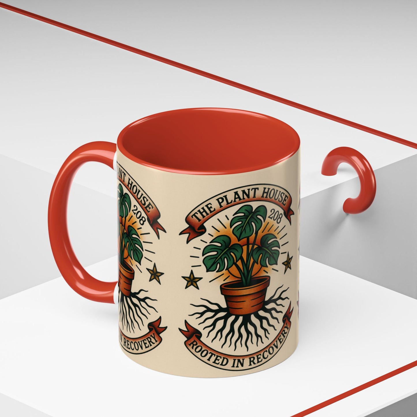 The Plant House 208 - Rooted in Recovery Coffee Mug