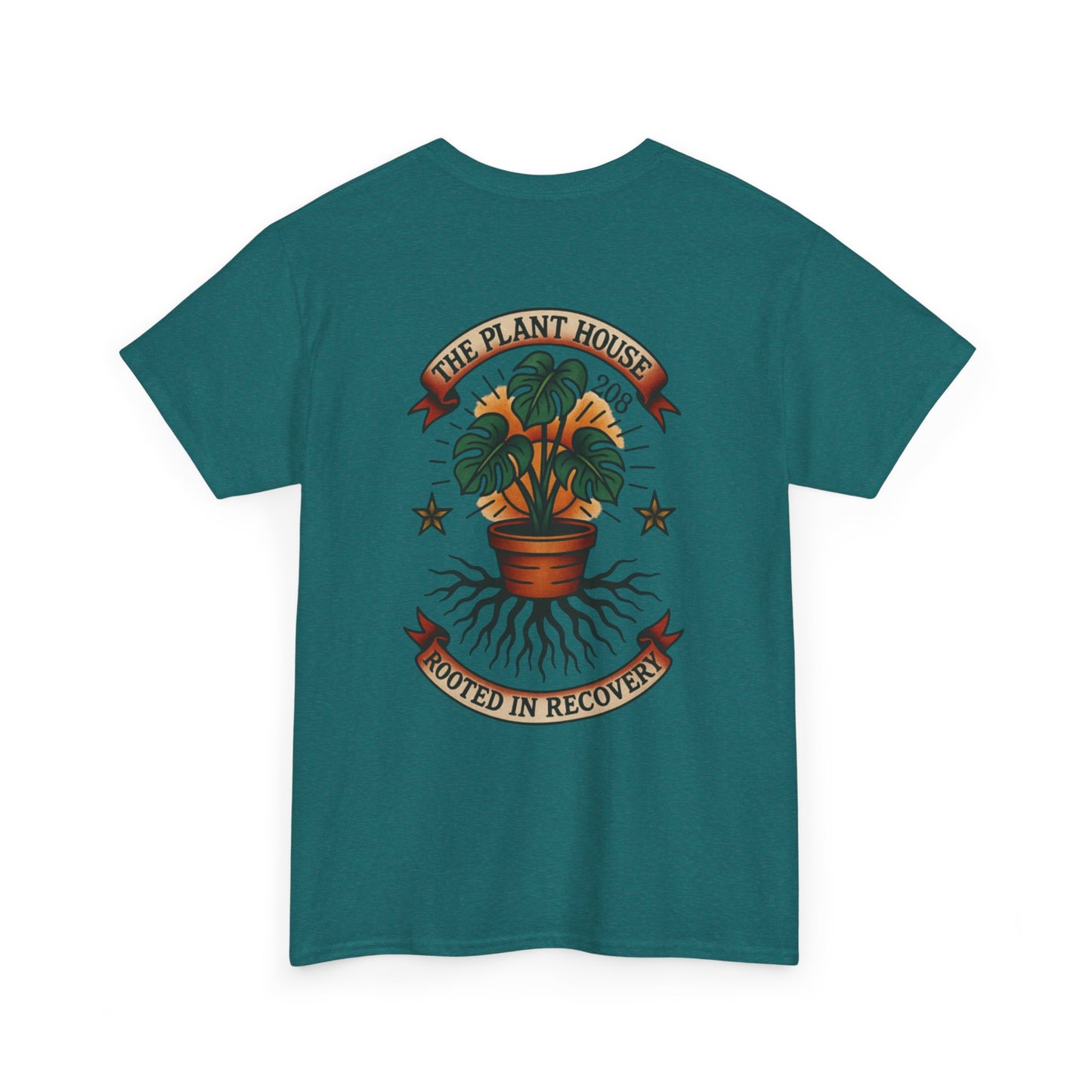 Rooted in Recovery Unisex Heavy Cotton Tee
