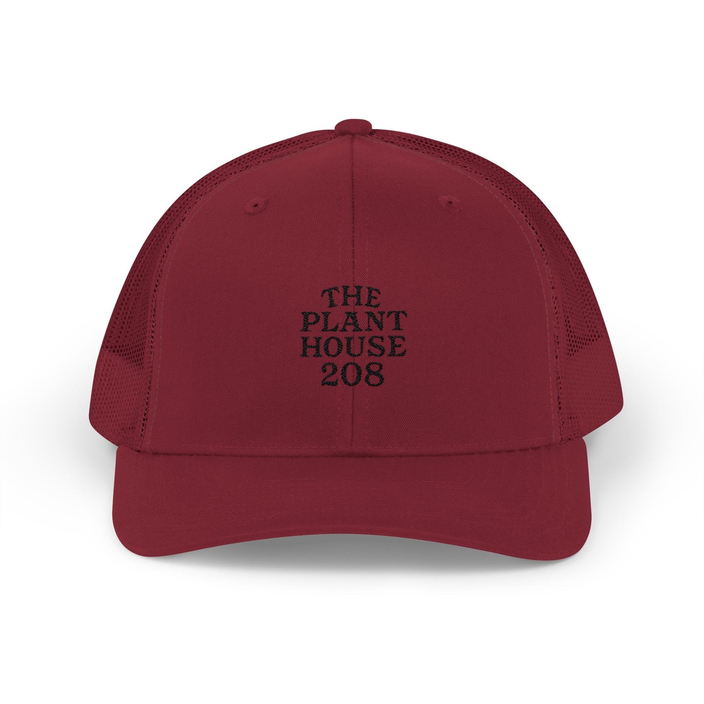 The Plant House 208 Snapback Trucker Cap, Supportive Gift, Mental Health Awareness Hat, Casual Style, Positive Vibes, Recovery Journey