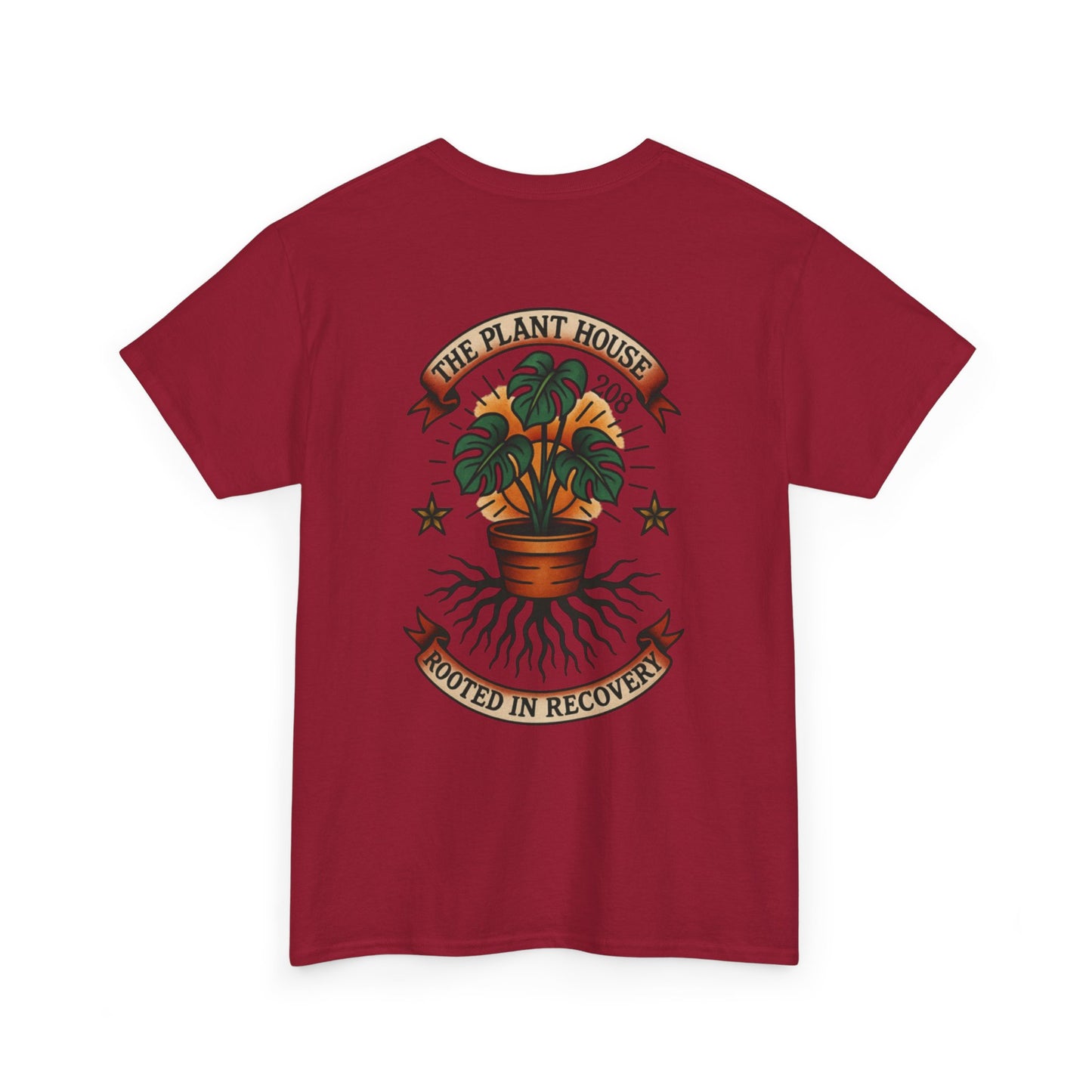 Rooted in Recovery Unisex Heavy Cotton Tee
