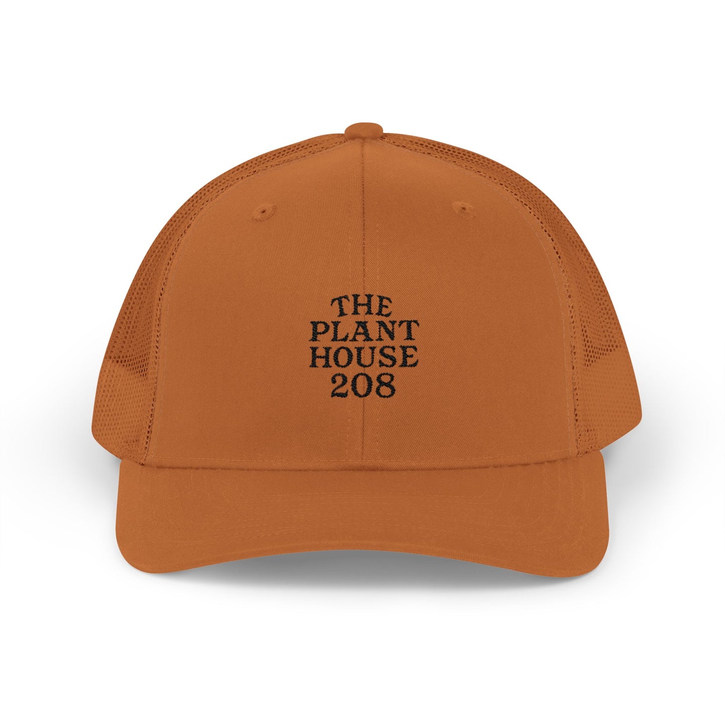 The Plant House 208 Snapback Trucker Cap, Supportive Gift, Mental Health Awareness Hat, Casual Style, Positive Vibes, Recovery Journey