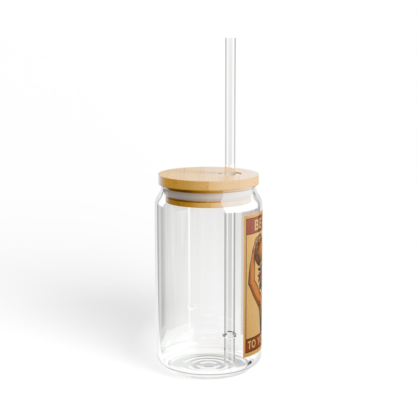 Be Kind To Your Mind -The Plant House 208 - Sipper Glass