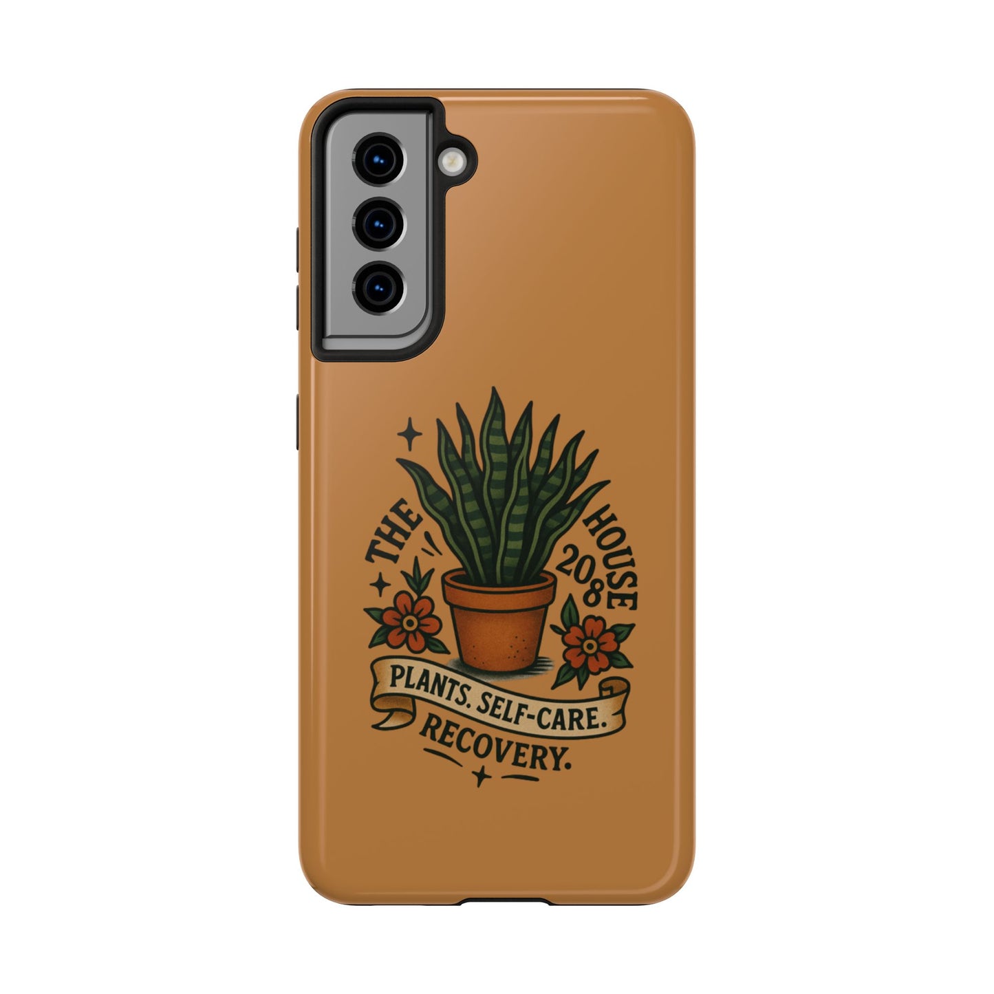 The Plant House 208 “Rooted in Recovery” Tough Phone Case