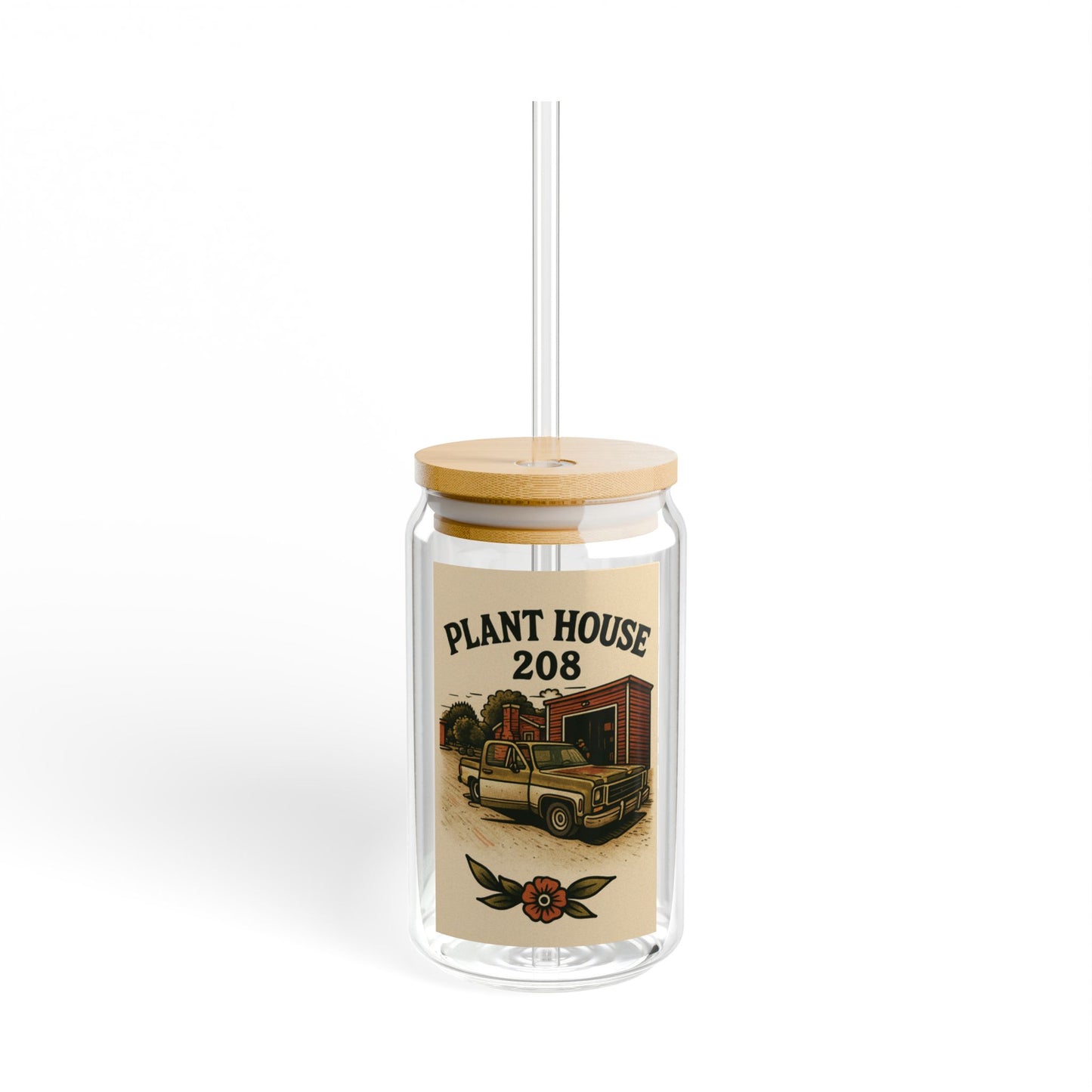 Truck -The Plant House 208 - Sipper Glass