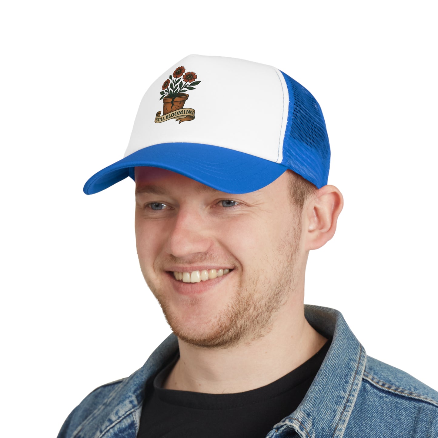 Still Blooming Mesh Cap