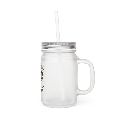Dirt Therapy Is Real Therapy - The Plant House 208 Mason Jar with Straw