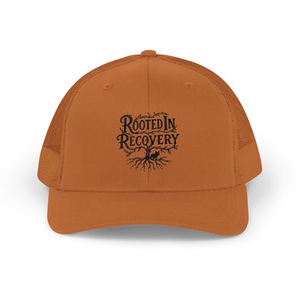 Rooted In Recovery Snapback Trucker Cap