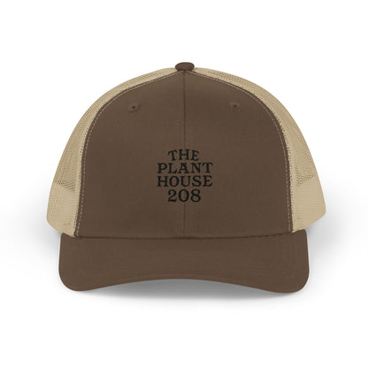 The Plant House 208 Snapback Trucker Cap, Supportive Gift, Mental Health Awareness Hat, Casual Style, Positive Vibes, Recovery Journey