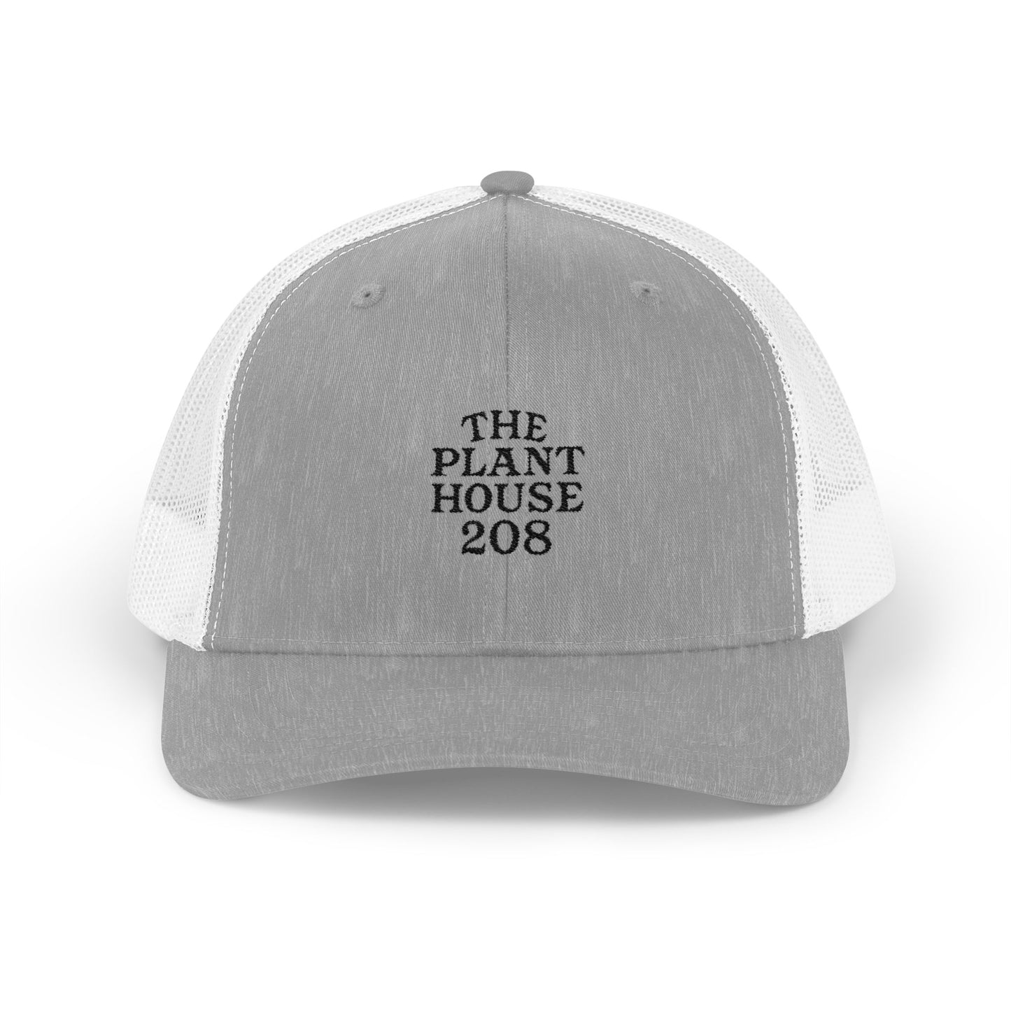 The Plant House 208 Snapback Trucker Cap, Supportive Gift, Mental Health Awareness Hat, Casual Style, Positive Vibes, Recovery Journey