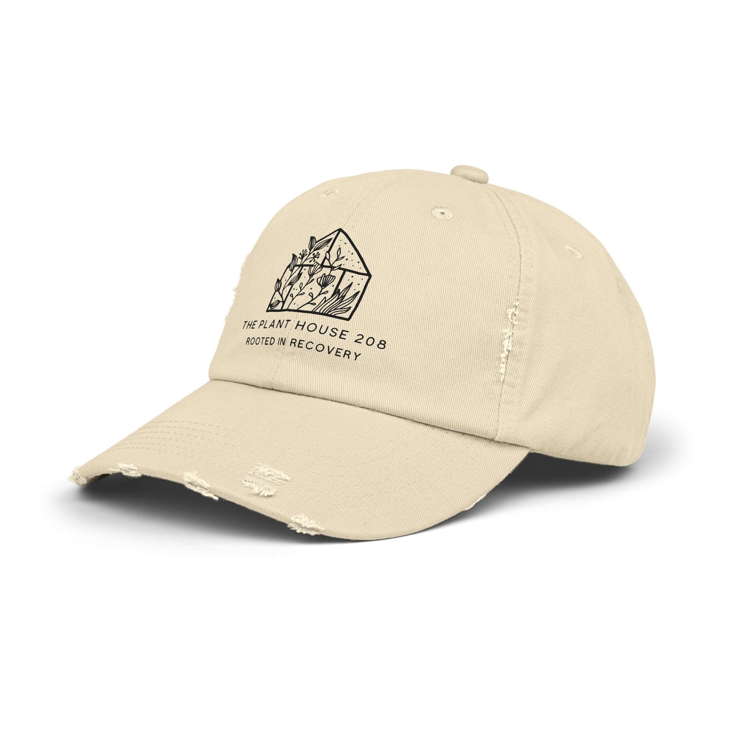 The Plant House 208 Logo Distressed Cap