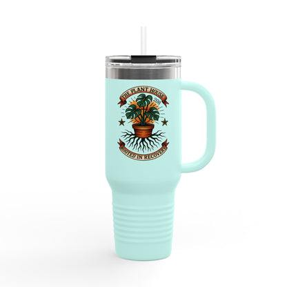 The Plant House 208 “Rooted in Recovery” Insulated Travel Mug
