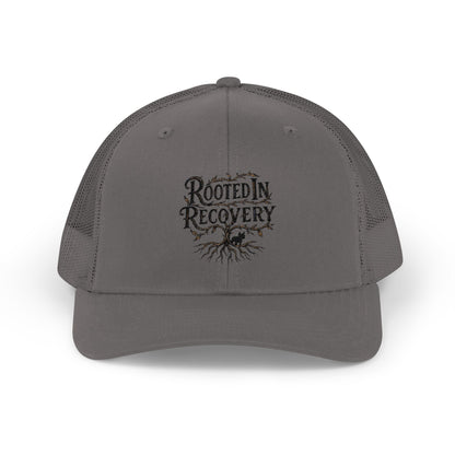 Rooted In Recovery Snapback Trucker Cap