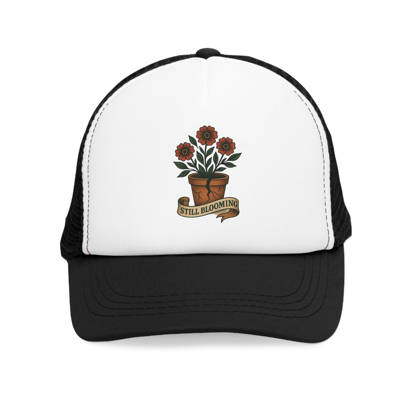 Still Blooming Mesh Cap