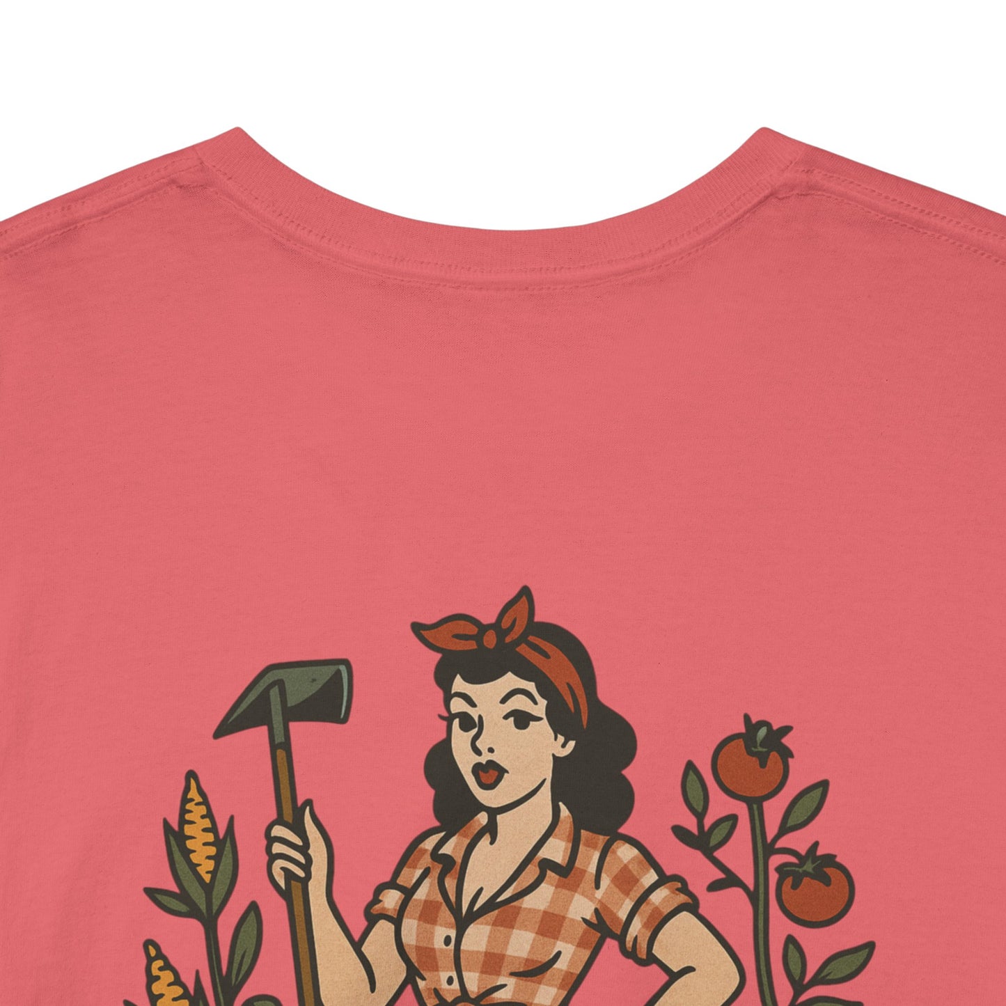 The Plant House 208 Pinup 2 Gardener Unisex Heavy Cotton Tee