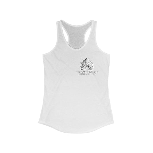 The Plant House 208 Logo Racerback Tank Top