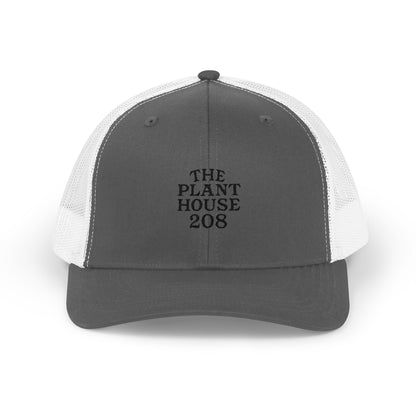 The Plant House 208 Snapback Trucker Cap, Supportive Gift, Mental Health Awareness Hat, Casual Style, Positive Vibes, Recovery Journey